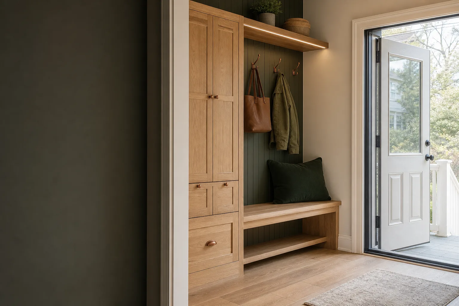 Illustrative coordinated home-product and installation concept